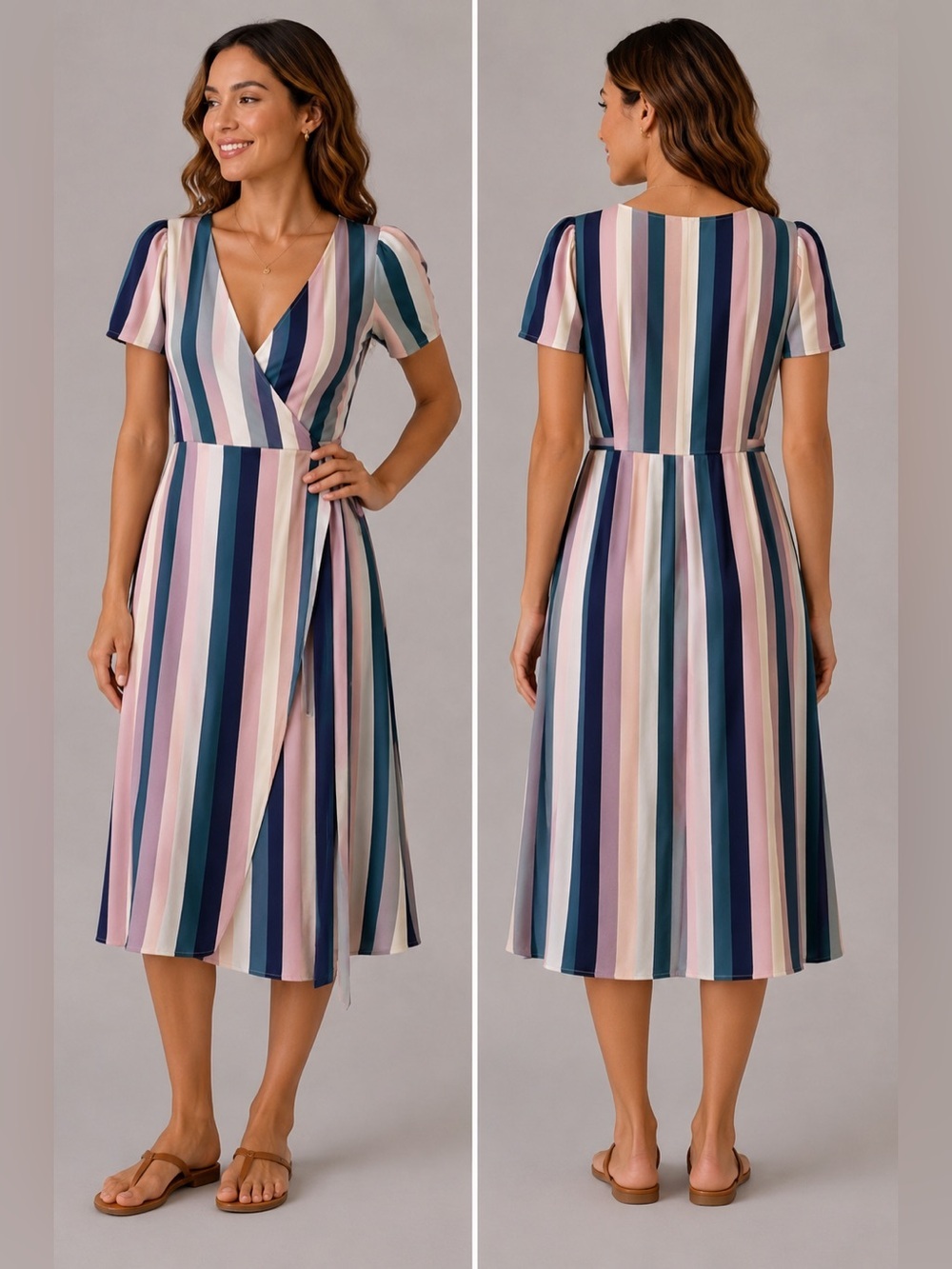 Leith Wrap Dress size small